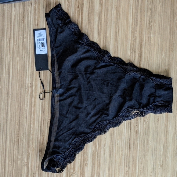 blush lotus high leg bikini (M) black - Picture 2 of 2